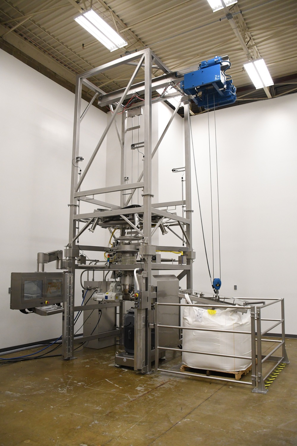 Bulk Bag Handling System with Powder Dispersion Rheo Engineering
